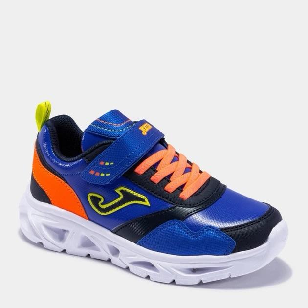 Joma J.Star children's light-up sneakers for boys Blue/Yellow